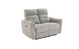 2-Sitzer-Sofa Ivana in der Farbe grau