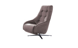 Komfort-Einzelsessel Filippoo, in der Farbausführung Taupe