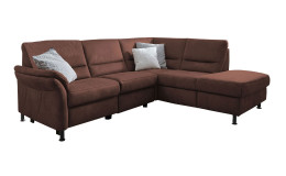 Basis-Wohnlandschaft plano|FORM Dale, in der Farbausführung Rotbraun