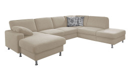 Basis-Wohnlandschaft plano|FORM Nizza, in der Ausführung Beige