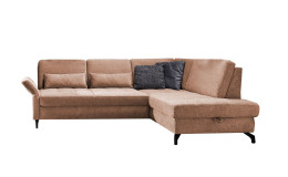 Basis-Ecksofa Westminister in der Farbe Kupfer