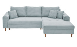 Wohnlandschaft Bregenz in der Farbausführung Hellblau