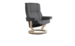 Realxsessel Stressless Mayfair (l) Classic, in der Farbausführung Darkgrey
