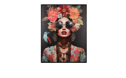 Leinwandbild Lady Suri, Kunstdruck 80 x 100 cm