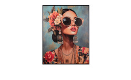 Leinwandbild Lady Suri, Kunstdruck 80 x 100 cm