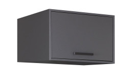 Aufsatzschrank Lifestyle in Anthrazit mit 1 Klappe