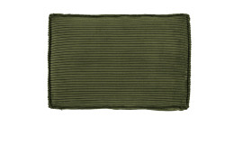 Rückenkissen Blok von Kave Home in Cord Grün