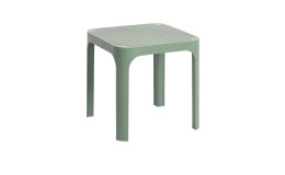 Beistelltisch Net Table 40 in Menta (Minze), stapelbar, 40 x 40 cm