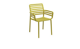 Gartenstuhl Doga in Pera (Hellgrün) Matt-Effekt, aus Fiberglass-Polypropylen