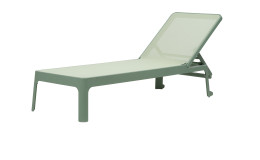 Gartenliege Plano in Menta (Minze/Grün), Rückenlehne 4-fach verstellbar