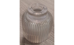 Teelichthalter / Kerzenständer aus Glas 