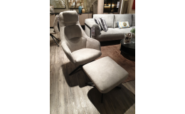 Sessel mit Hocker "Vernon"