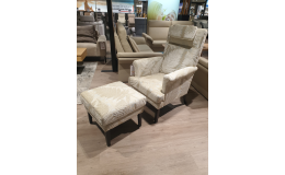 Fernsehsessel mit Hocker "Lux Medico Breda"