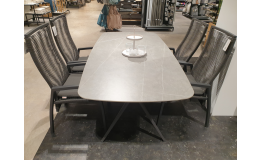 Tischgruppe "Cliff/Miro/Diwan"