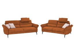Komfort-Sitzgruppe MONDO Comfort Magul, in der Farbausführung Cognac