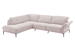 Basis-Ecksofa MONDO Ensemble Lillia, in der Farbausführung Blue, Schrägansicht