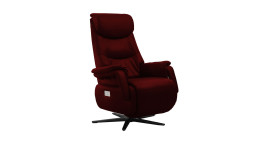 Komfort-Relaxsessel MONDO Multimaxx Relaks, in der Farbausführung Weinrot