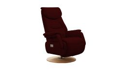 Komfort-Relaxsessel MONDO Mutimaxx Relaks, in der Farbausführung Weinrot