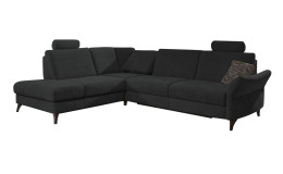 Komfort-Wohnlandschaft MONDO Belcaro in der Farbe Anthrazit 