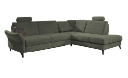 Komfort-Wohnlandschaft MONDO Belcaro in der Farbe Lind