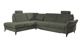 Komfort-Wohnlandschaft MONDO Belcaro in der Farbe Lind 