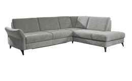 Basis-Wohnlandschaft MONDO Belcaro in der Farbe Alu