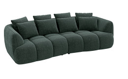 Big Sofa Braga in der Farbe grün