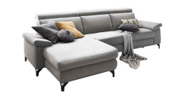 Basis-Wohnlandschaft vito Benefit 2.0, in der Farbausführung Light Grey