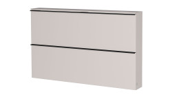 Schuhkipper vito Solino mit verspiegelter Front in Kaschmir, mit 2 schwarzen Kantengriffen