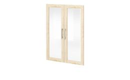 Glastüren-Paar vito Vary im Dekor Birke