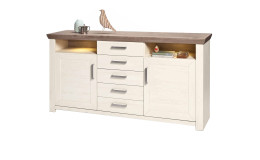 Sideboard set one York in Pino-Aurelio-Nachbildung