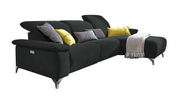 Basis - Ecksofa Musterring MR 370, in der Farbausführung anthrazit