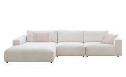 Komfort-Wohnlandschaft Musterring Lucia 2.0, in der Farbausführung Snow