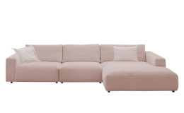 Komfort-Wohnlandschaft Musterring Lucia 2.0, in der Farbausführung Rosa