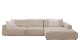 Komfort-Wohnlandschaft Musterring Lucia 2.0, in der Farbausführung Taupe