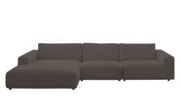 Basis-Wohnlandschaft Musterring Lucia 2.0, in der Farbe Mocca