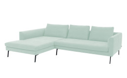 Basis-Wohnlandschaft Musterring 4820, in der Farbausführung Mint, Schrägansicht