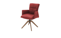 Armlehnstuhl Musterring Helmond, in der Farbausführung Red, Schrägansicht