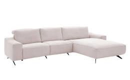 Komfort-Wohnlandschaft Musterrring MR 9450, in der Farbausführung Naturel, Schrägansicht