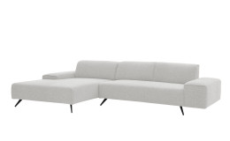 Komfort-Wohnlandschaft Musterring MR 2985, in der Farbausfürhung Weiß, Schrägansicht