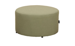 Gartenhocker Lori mit Bezug aus Sunbrella in Almond Grün