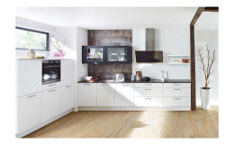 nolte Begros Küche, Manhattan Uni, Arcticweiß