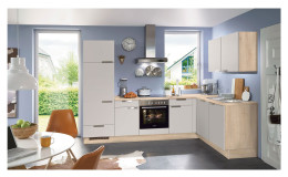 nobilia Küche Laser Seidengrau