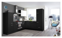 nobilia Küche Touch Touch Schwarz Alpinweiss