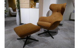 Sessel mit Hocker ''Noora''