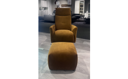 Relaxsessel mit Hocker ''MONDO Ensemble Arame''