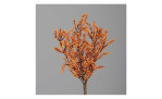 Herbst-Astilbe 45 cm aus Kunststoff mit braunen Stiel und orangen Applikationen. Auf einem grauen Hintergrund.
