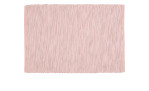 Das Ambiente Trendlife Platzset Meran 35 x 50 cm in Altrosa, plissiert mit Wellenkanten, auf weißem Grund.