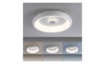 LED-Deckenleuchte Vertigo 46,5 cm in Weiß Metall mit einstellbarer Farbtemperatur, Leuchtmittel inklusive.
