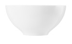 Schüssel Beat 15,7 cm aus weißem Porzellan. Ansicht von der Seite.